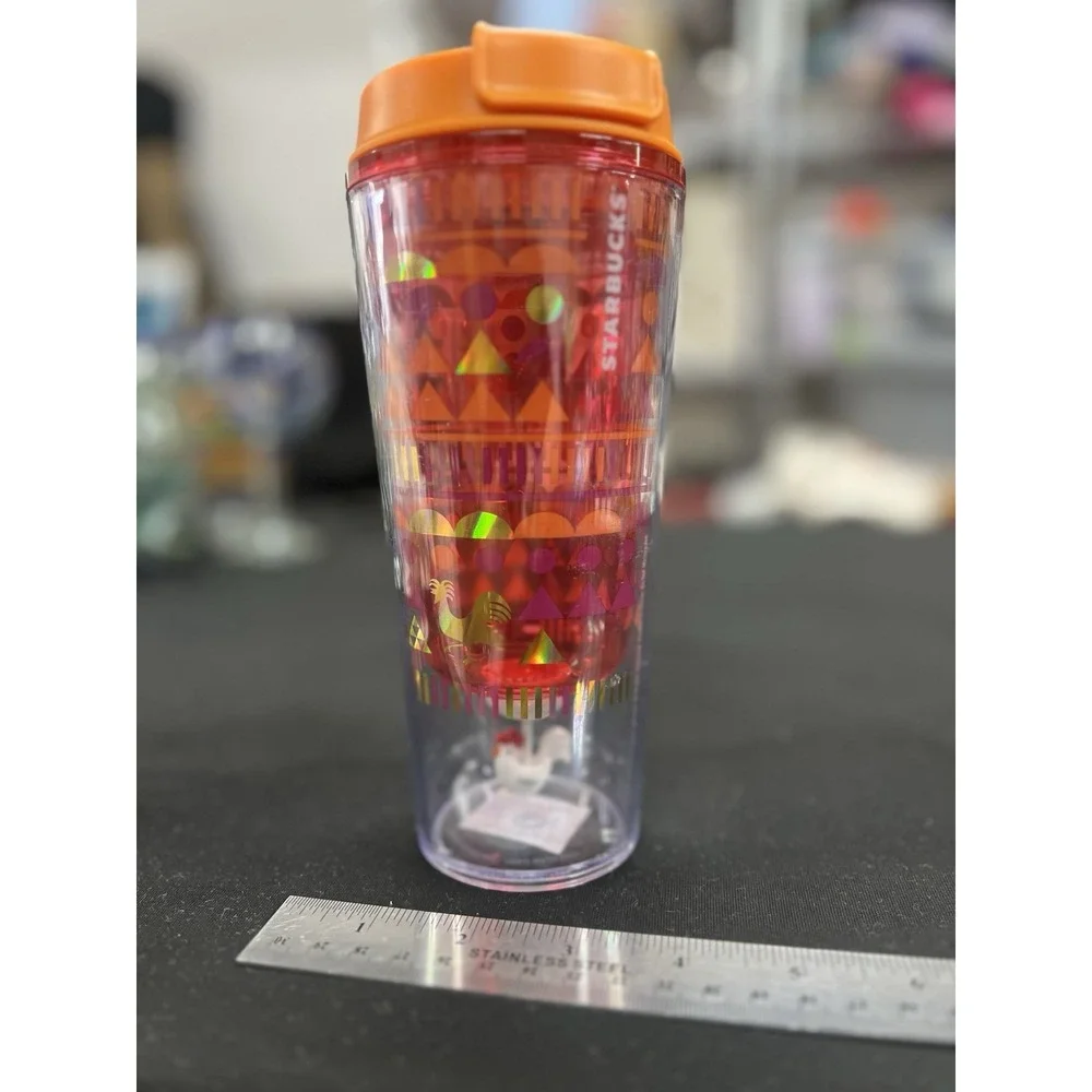 Starbucks‎ Korea 2017 New Year Rooster Figure Tumbler 355ml